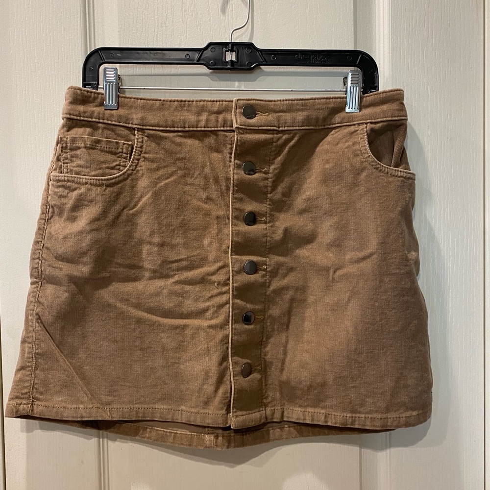 Express Corduroy Mini Skirt